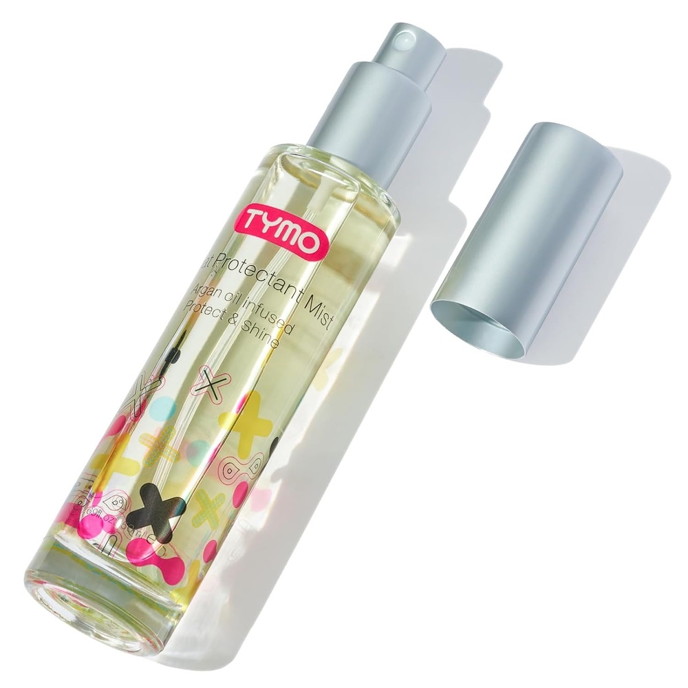 image:imageTYMO Heat Protection Spray for Hair with Argan Oil169 Fl Oz Pack of 1