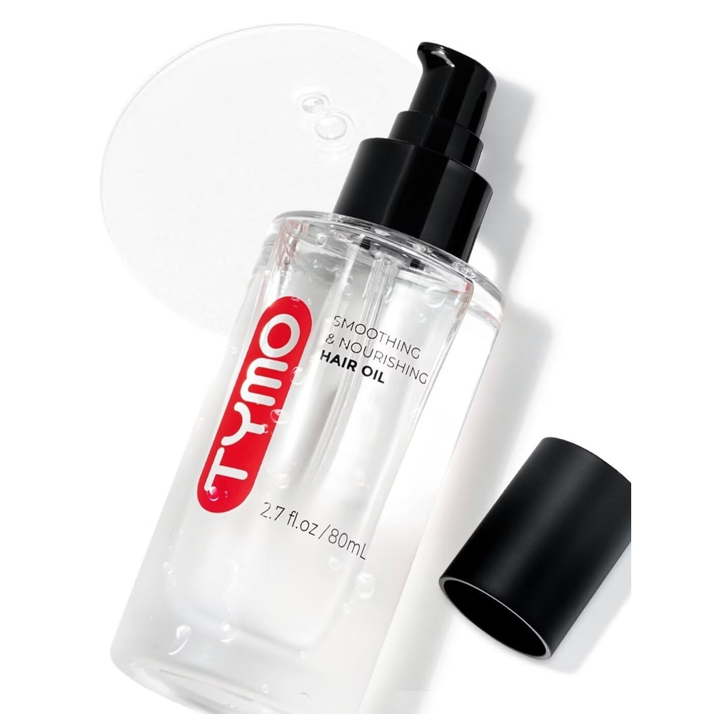 image:imageTYMO Weightless Hair Oil Organic Nourishing Hair Treatment for Shine Smoothness and Protection Vegan Hair Serum Perfect for Dry Damaged Frizzy and Curly Hair 27 Fl Oz