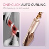 TYMO Automatic Rotating Curling Iron, TYMO CURLPRO Beach Waves Hair Curler(Peach)