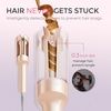 TYMO Automatic Rotating Curling Iron, TYMO CURLPRO Beach Waves Hair Curler(Peach)