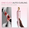 TYMO Automatic Rotating Curling Iron, TYMO CURLPRO Beach Waves Hair Curler(Pink)