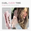 TYMO Automatic Rotating Curling Iron, TYMO CURLPRO Beach Waves Hair Curler(Rose Gold)