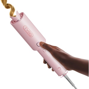 TYMO Automatic Rotating Curling Iron, TYMO CURLPRO Beach Waves Hair Curler(Pink)